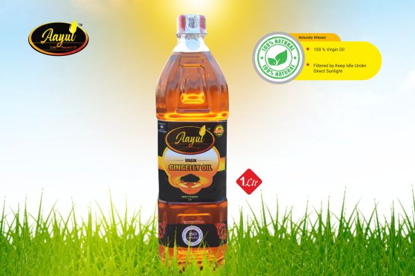 Wood Pressed Sesame Oil - மரச்செக்கு எள்ளெண்ணெய்