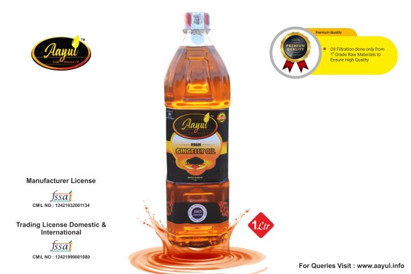 Wood Pressed Sesame Oil - மரச்செக்கு எள்ளெண்ணெய்