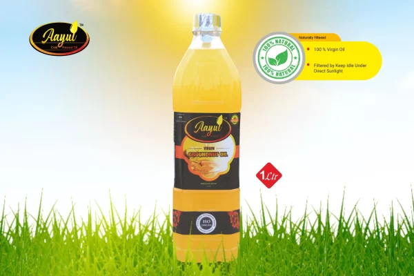 Wood Pressed Groundnut Oil - மரச்செக்கு நிலக்கடலை எண்ணெய்