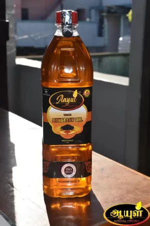 Wood Pressed Sesame Oil - மரச்செக்கு எள்ளெண்ணெய்