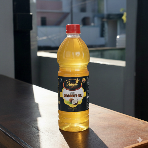 one liter -cocount Wood Pressed Coconut Oil - மரச்செக்கு தேங்காய் எண்ணெய்